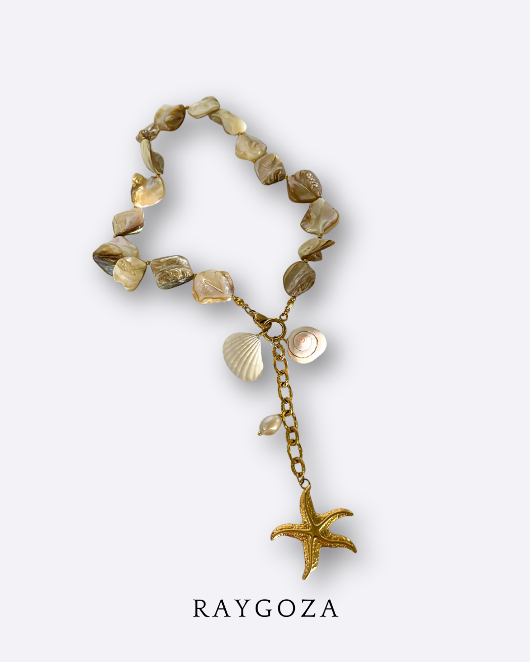 Collar largo estrella de mar