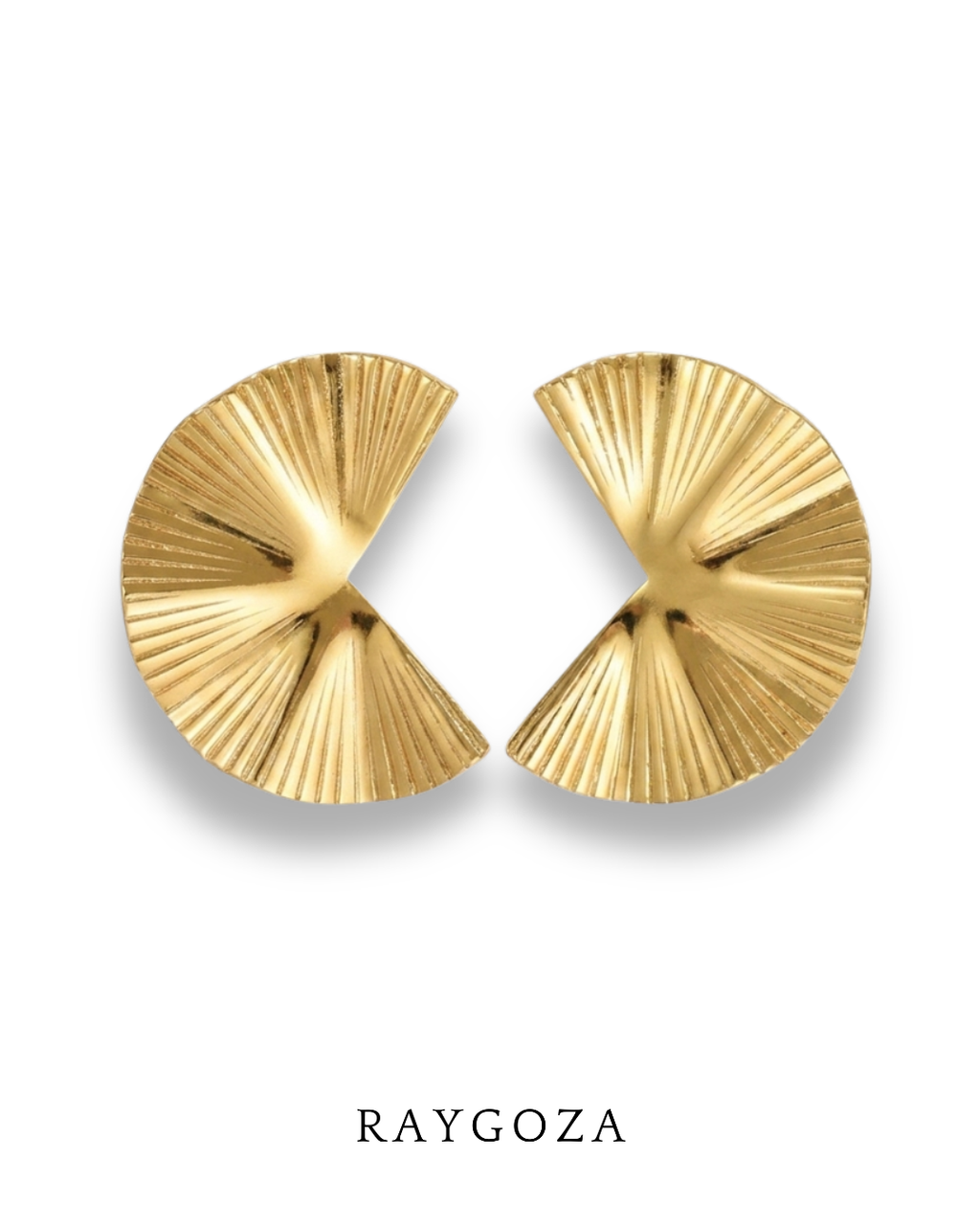 Aretes abanico